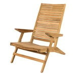 Cane-line Flip deck chair, teak