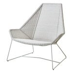 Cane-line Breeze highback chair, white grey