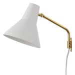Innolux Carin wall lamp, white - brass, product image