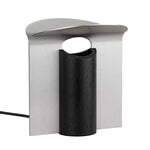 Carl Hansen & Søn RF200 Petal table lamp, black oak - brushed aluminium, product image