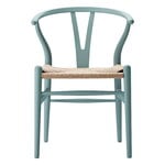 Carl Hansen & Søn Sedia CH24 Wishbone, soft pewter - corda naturale