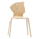 Articul Creatures chair, beaver, birch veneer, view 1