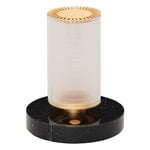 DCWéditions Frechin A portable table lamp, gold - black marble, product image