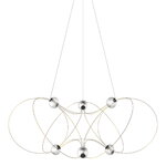 DCWéditions Munari 6 lampada a sospensione, oro, immagine prodotto