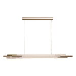 DCWéditions Org Horizontal 1300 pendant, nickel, view 1