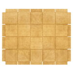 Design House Stockholm Basket rug, 245 x 300 cm, ochre yellow, view 1