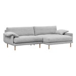 Interface Bebé soffa m/ chaise longue, höger, grå Muru 470 - ek