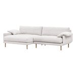 Interface Bebé Sofa mit Chaiselongue, links, Muru 472, Beige, Eiche