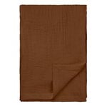 Tameko Dale bed throw, 260 x 260 cm, rust