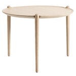 Design House Stockholm Aria coffee table, 60 cm, high, light oak, product image