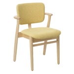 Artek Domus stol, lackerad björk - Hola canary - Prestige cream, produktbild