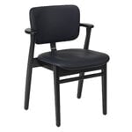 Artek Chaise Domus, noir teinté - Spectrum marine - Prestige noir, image produit