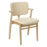 Artek Domus stol, lackerad björk - Prestige cream - Prestige nougat, produktbild
