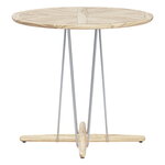 Carl Hansen & Søn Embrace E022 dining table, 80 cm, teak