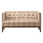 Fredericia EJ315 sofa, 2-seater, walnut - Reflex 339, product image