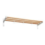 Essem Design Nostalgi hat/shoe rack, 100 cm, oak - white, product image