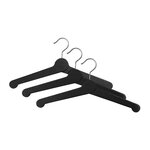 Essem Design Nostalgi hanger, set of 3, black