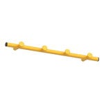 Essem Design Classic Hook Strip appendiabiti da parete, 40 cm, giallo sole, vista 1