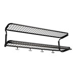 Essem Design Classic hat rack, 100 cm, black, product image