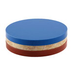 valerie_objects Three Circles tray set, 3 pcs, blue - pink - brown, product image