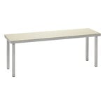valerie_objects Alu bench, ivory, product image