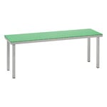 valerie_objects Alu bench, green, product image