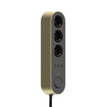palett3 Edgar power bar, satin brass, product image
