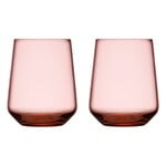 Iittala Essence juomalasi, 35 cl, 2 kpl, lohenpunainen, tuotekuva