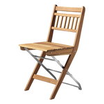 FDB Møbler M23 Lilleø silla de balcón, teca aceitada, imagen del producto