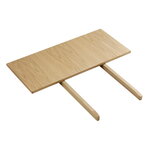 FDB Møbler Extra leaf for C35C table, lacquered oak