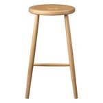 FDB Møbler J27C counter stool, 65 cm, lacquered beech