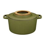 Fiskars Norden cast iron pot, 4 L, nettle, product image