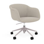 Muuto Fiber Soft silla giratoria, elevación, inclinación, ruedas, SteelcutTrio213, imagen del producto