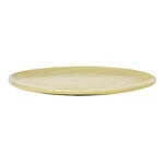 Ferm Living Flow plate, large, yellow speckle