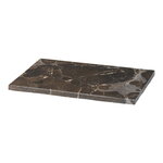 ferm LIVING Plant Box tray, dark brown marble