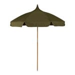 ferm LIVING Lull umbrella, beech – olive green