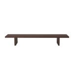 ferm LIVING Kona display table, dark stained oak, product image