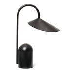 ferm LIVING Lampada portatile Arum, nero