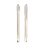 Ferm Living Dryp Kerze, 2er-Set, warmes Grau, produktbild