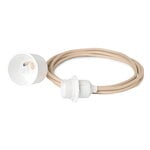 ferm LIVING Fabric cord set for pendant, sand