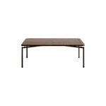 FORMARKIVET Dapple coffee table, square, black - dark stained oak, view 1