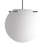 Frandsen Lampada a sospensione Koi, 32 cm, opale bianco - nero