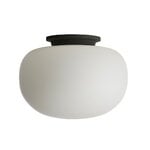 Frandsen Lampada da soffitto Supernate, 28 cm, opale bianco - nero