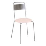 Frama Petit Rond Stuhl, Edelstahl - Naturleder, produktbild