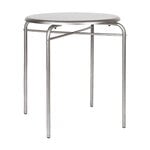 Frama Petit Rond table, 65 cm, stainless steel, product image
