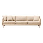 Fredericia Calmo sofa 80, 3-seater, lacquered oak - Sunniva 811