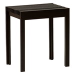 Form & Refine Lightweight stool, black stained oak