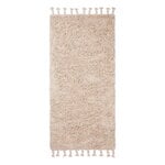 Ferm Living Amass Long Pile runner rug, 70 x 140 cm, off-white, product image