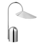 Ferm Living Lampe portable Arum, acier inoxydable, image produit