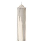 Ferm Living Dryp pillar candle, warm grey, product image